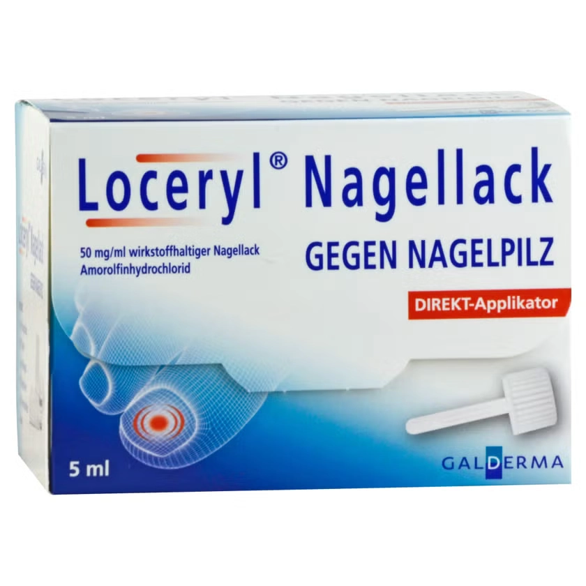 LOCERYL Nagellack gegen Nagelpilz DIREKT-Applikat.