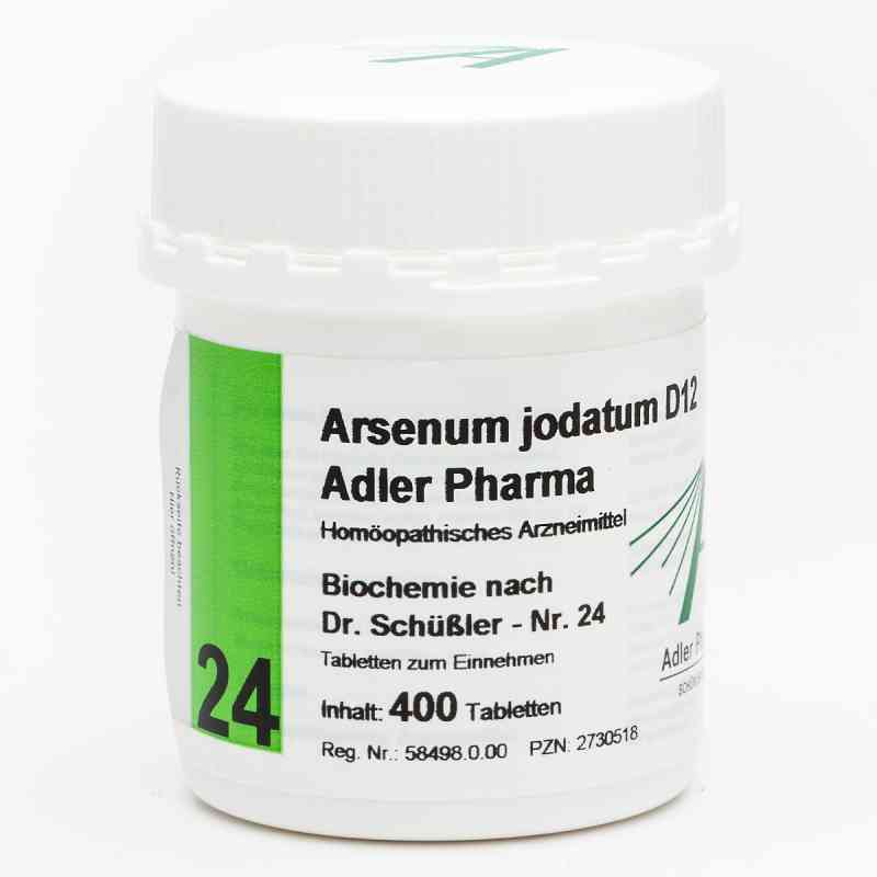 BIOCHEMIE Adler 24 Arsenum jodatum D 12 Tabletten