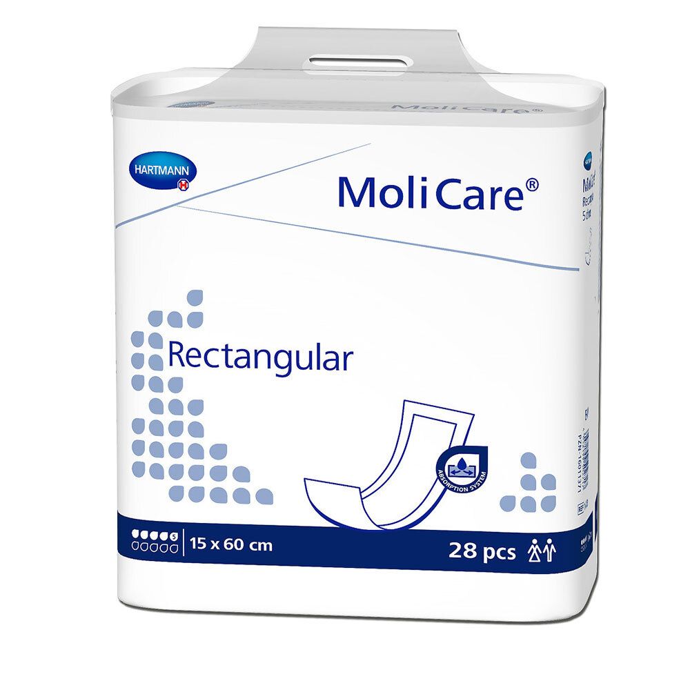 MOLICARE rectangular 5 Tropfen 15x60 cm