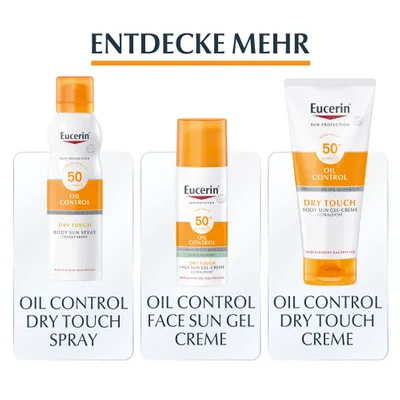 Eucerin Oil Control Body Sun Gel-Creme Tube