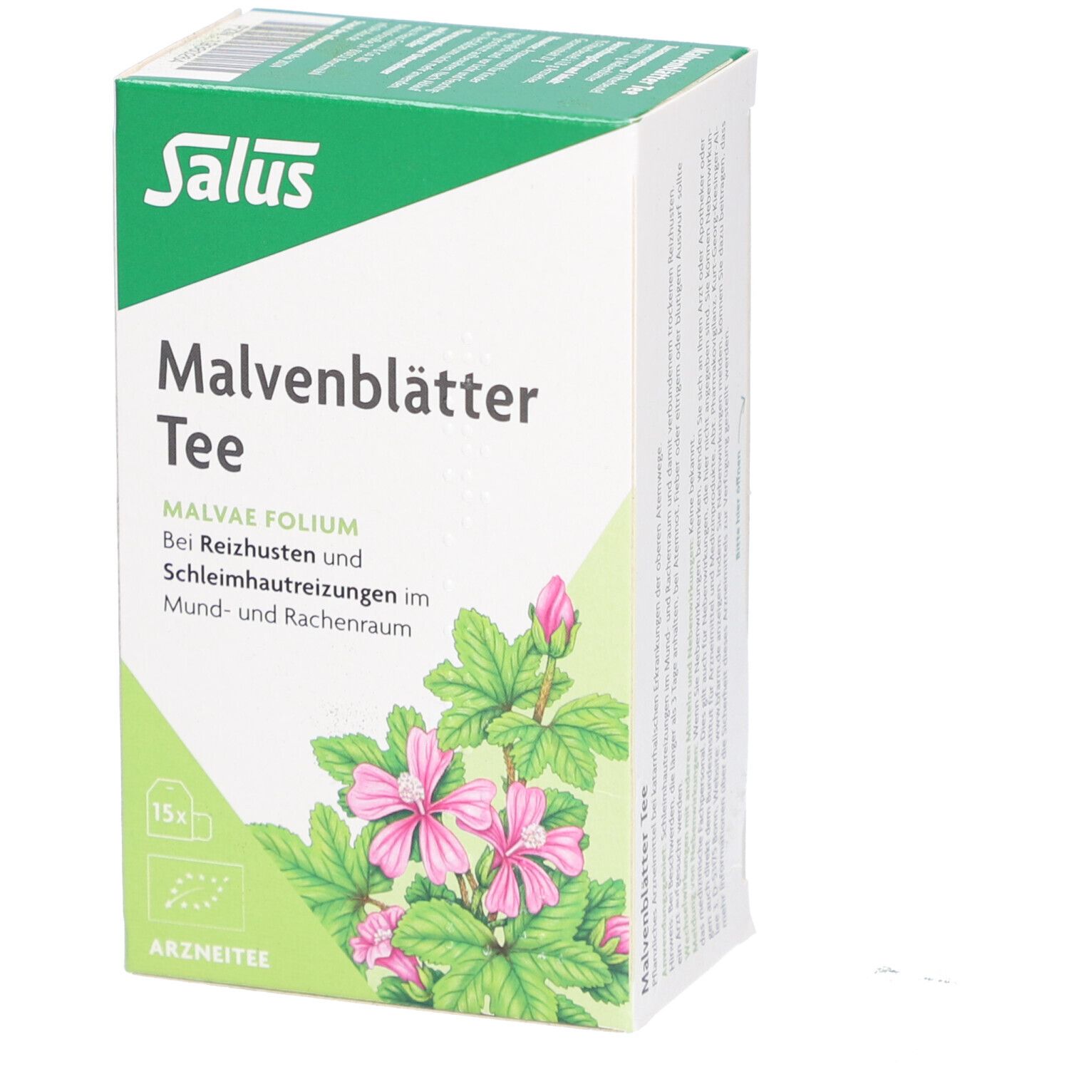 MALVENBLÄTTER Arzneitee Bio Salus Filterbeutel