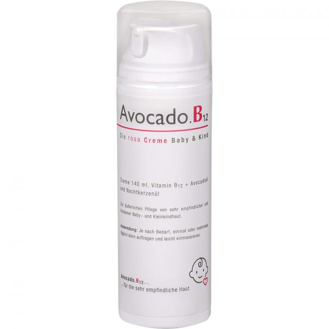 AVOCADO B12 Die rosa Baby & Kind Creme