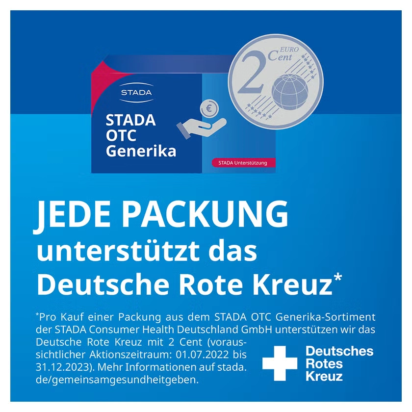Paracetamol STADA® 500 mg bei Fieber, Kopfschmerzen & leichten bis mäßig starken Schmerzen