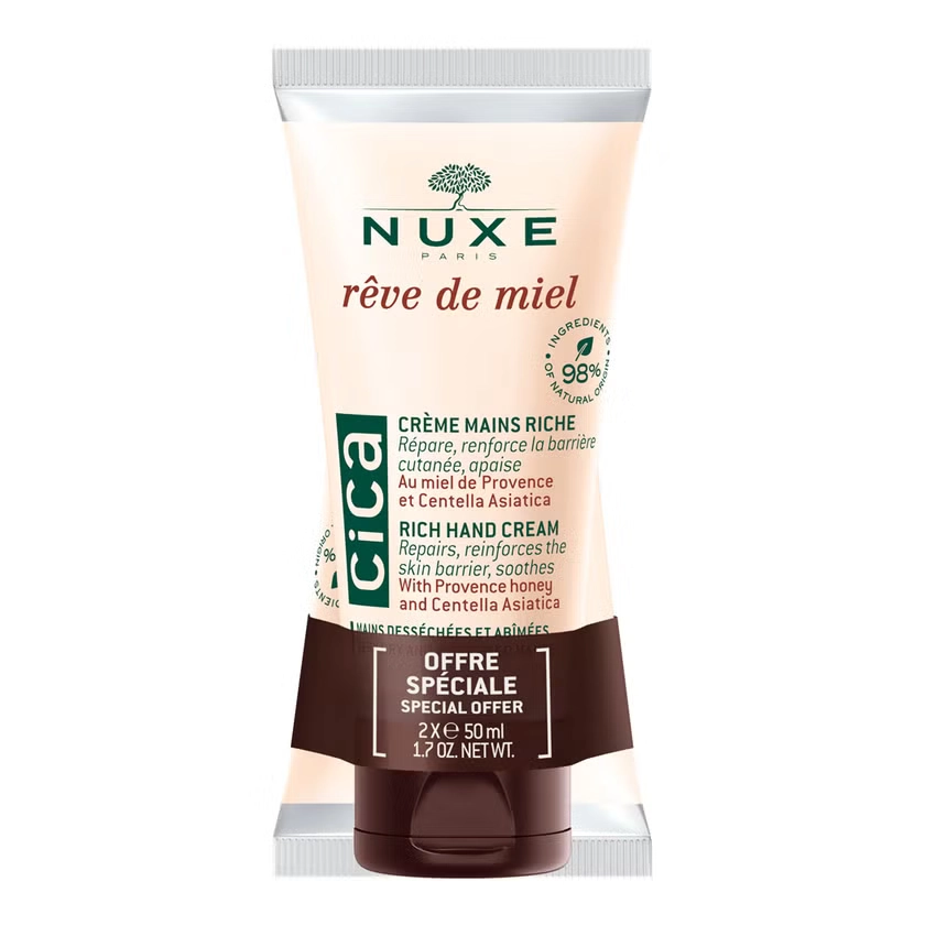 NUXE Duo 24 Reve de Miel Cica Handcreme