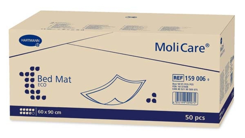 MOLICARE Bed Mat Eco 9 Tropfen 60x90 cm