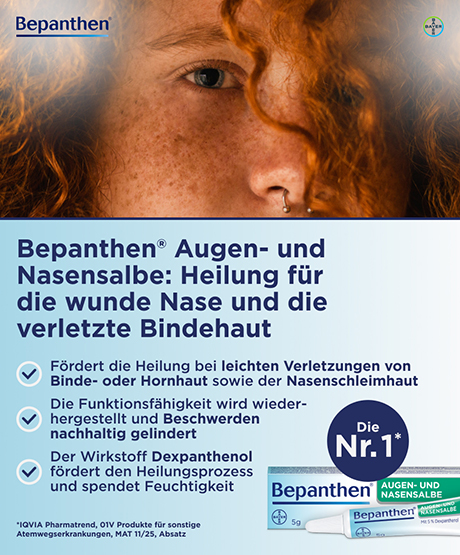 Bepanthen Augen- und Nasensalbe mit Dexpanthenol