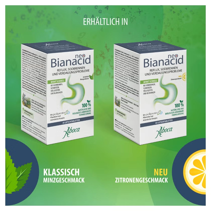 NEO BIANACID Lutschtabletten Zitronengeschmack