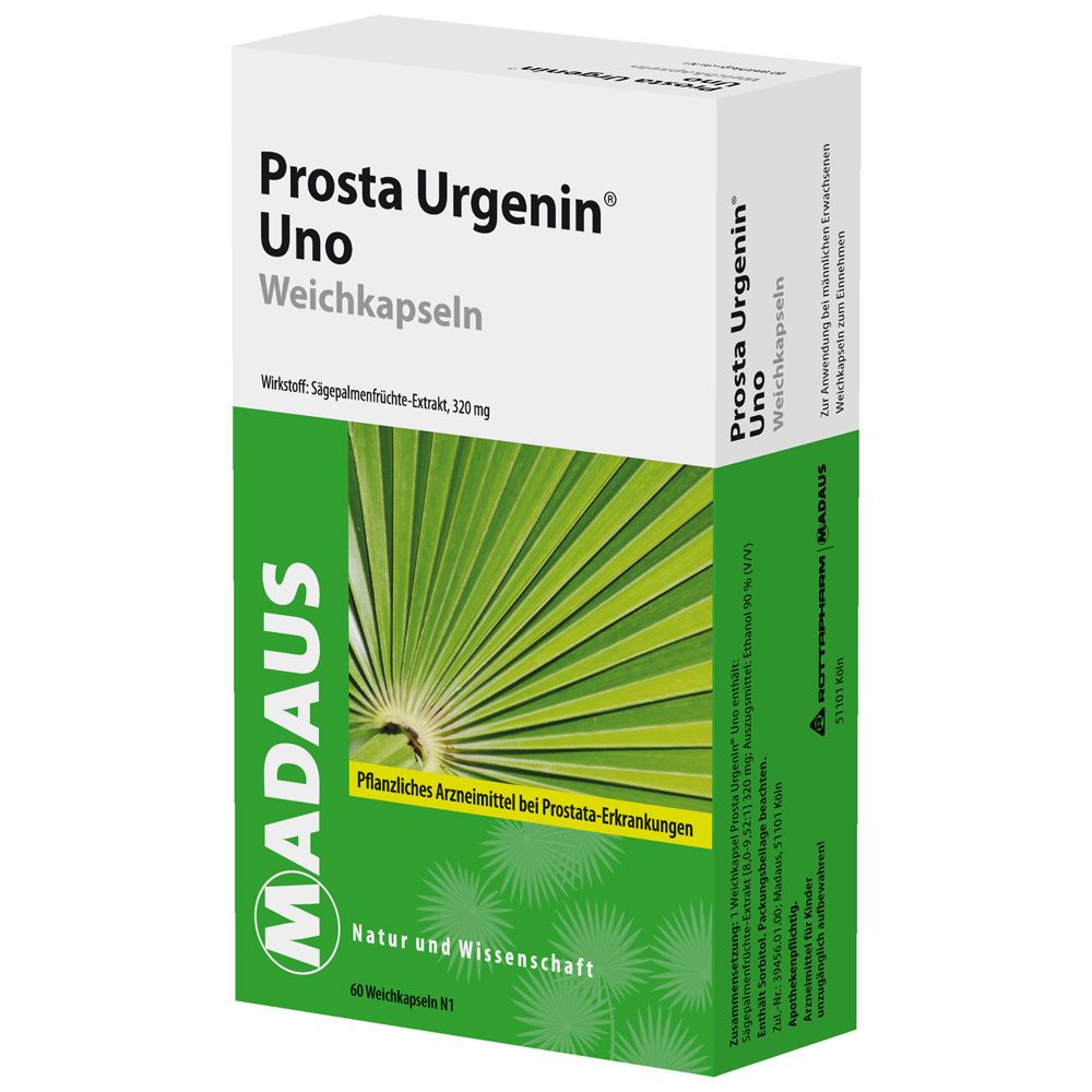 PROSTA URGENIN Uno Madaus Weichkapseln