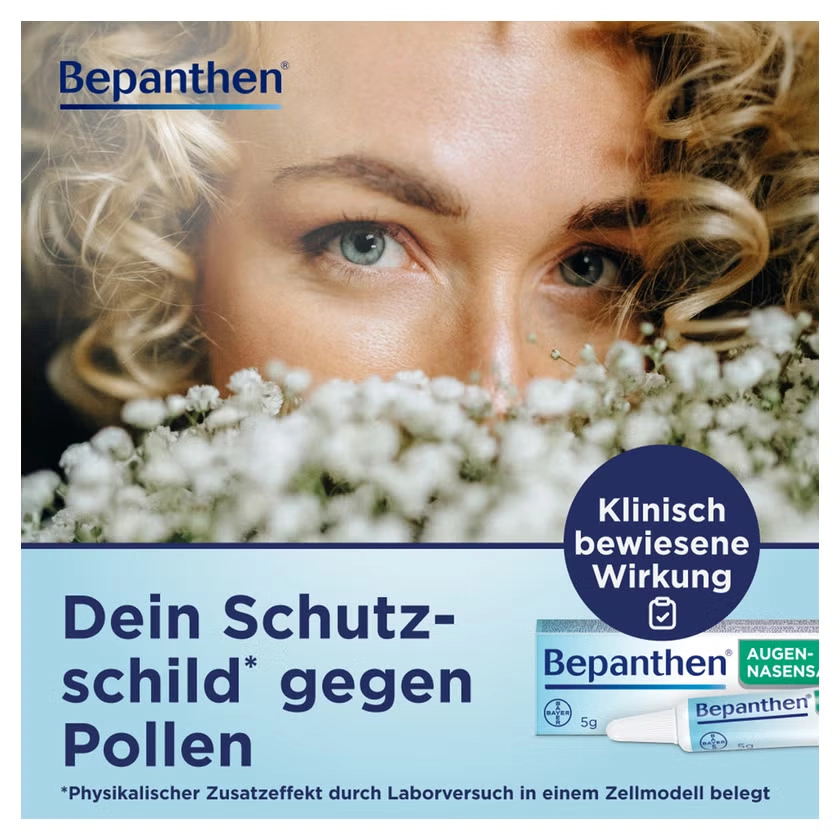 Bepanthen® Augen- und Nasensalbe bei wunder Nase, trockenen & gereizten Augen