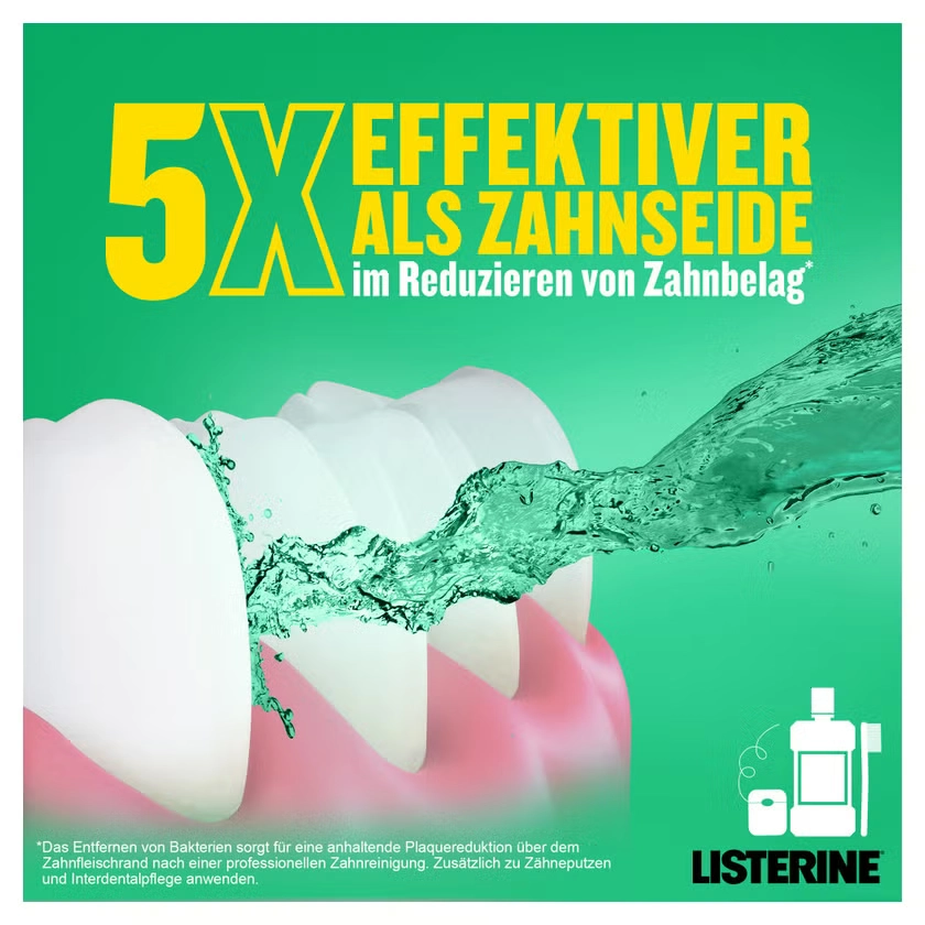 LISTERINE Fresh Mint Mundspülung