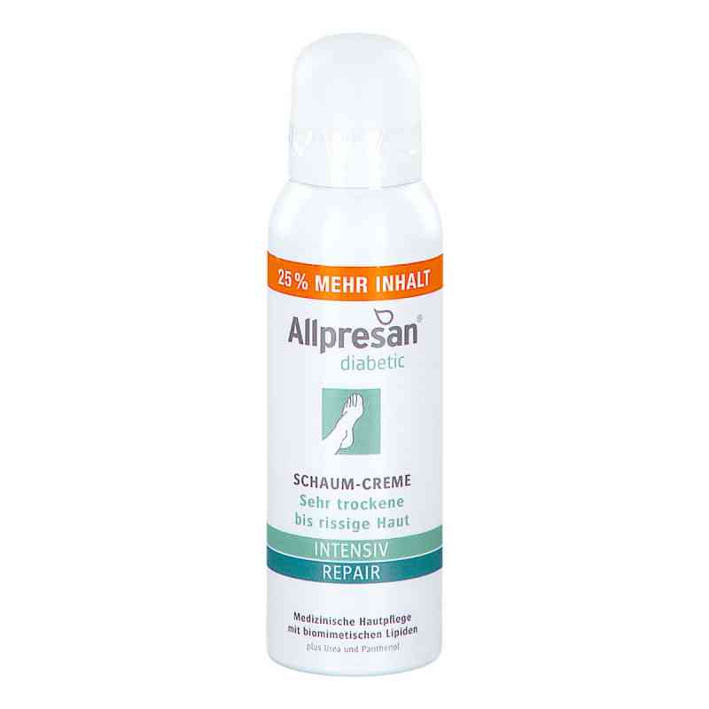 ALLPRESAN diabetic Inten.+Repair m.Urea Schaum-Cr.