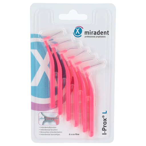 MIRADENT Interdentalbürste I-Prox L 0,4 mm pink