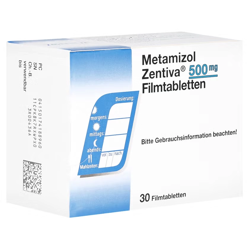 METAMIZOL Zentiva 500 mg Filmtabletten