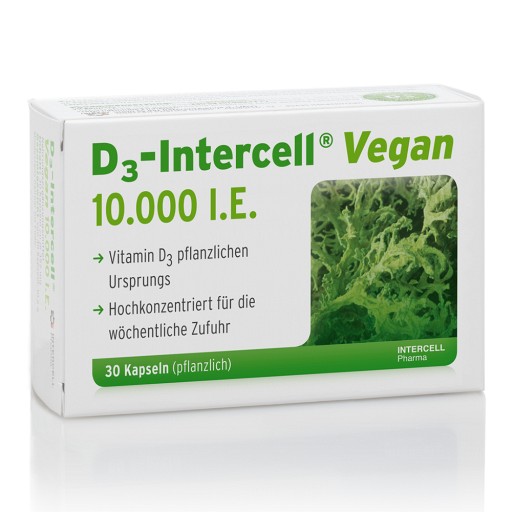 D3-INTERCELL vegan 10.000 I.E. Kapseln