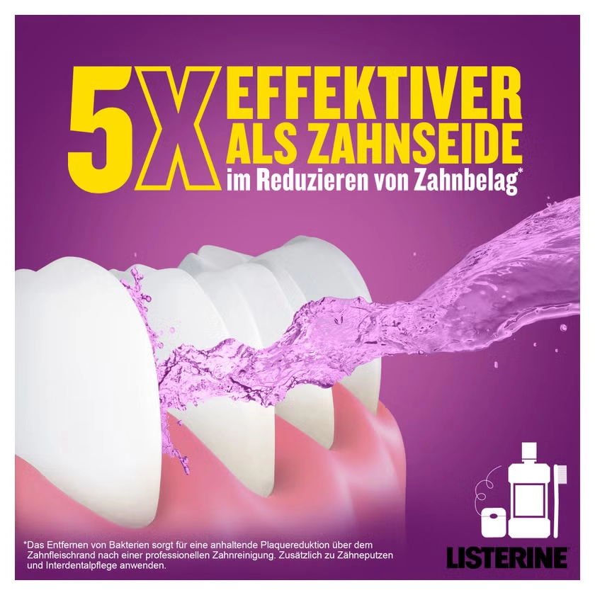 LISTERINE Total Care Zahn-Schutz Mundspülung