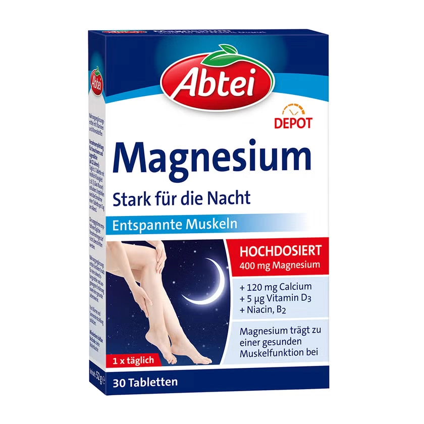 ABTEI Magnesium Stark für die Nacht Depot Tabl.TF