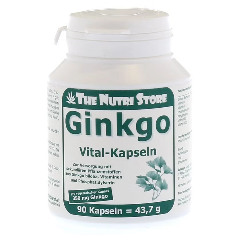 GINKGO BILOBA 350 mg vegetarische Kapseln