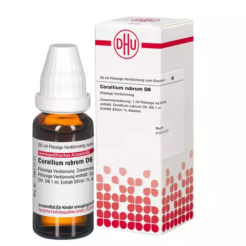 CORALLIUM RUBRUM D 6 Dilution