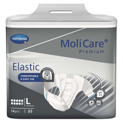 MOLICARE Premium Elastic Slip 10 Tropfen Gr.L