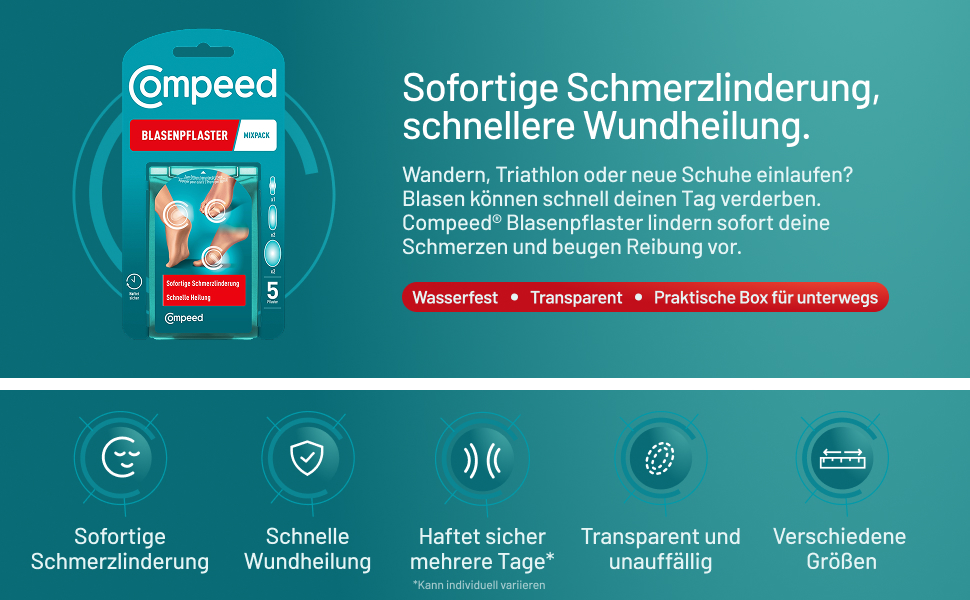 Compeed Blasenpflaster Mixpack Banner 2