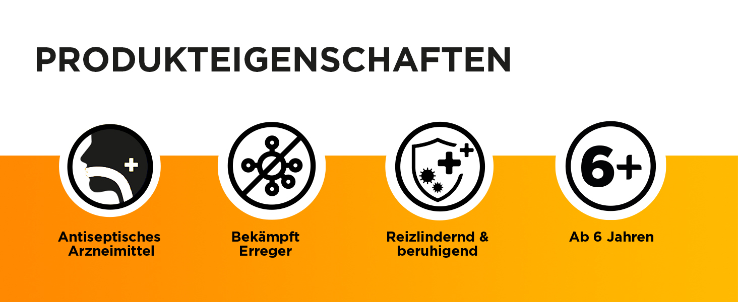 Dobensana Honig- und Zitronengeschmack Lutschtabletten Banner 2