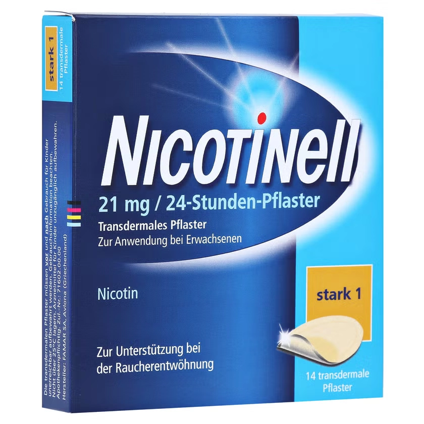 NICOTINELL 21 mg/24-Stunden-Pflaster 52,5mg