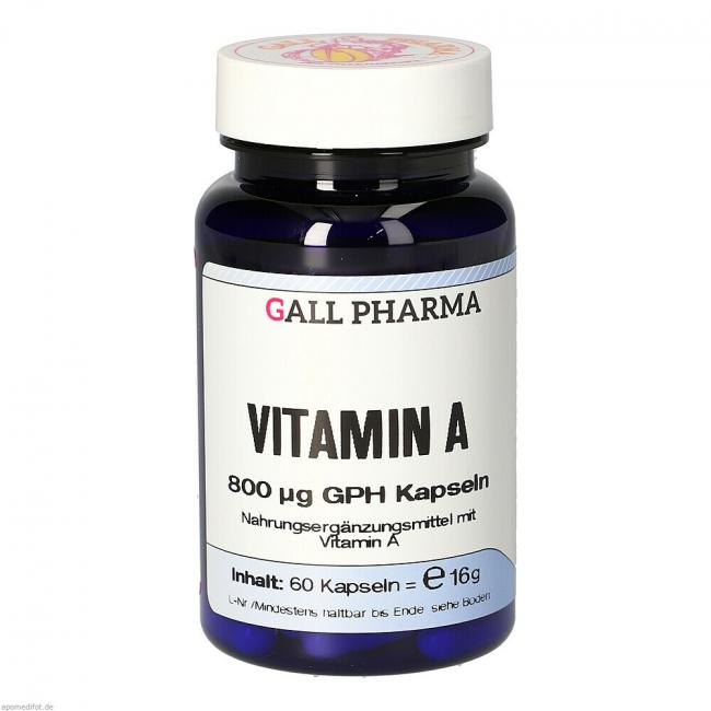 VITAMIN A 800 μg GPH Kapseln
