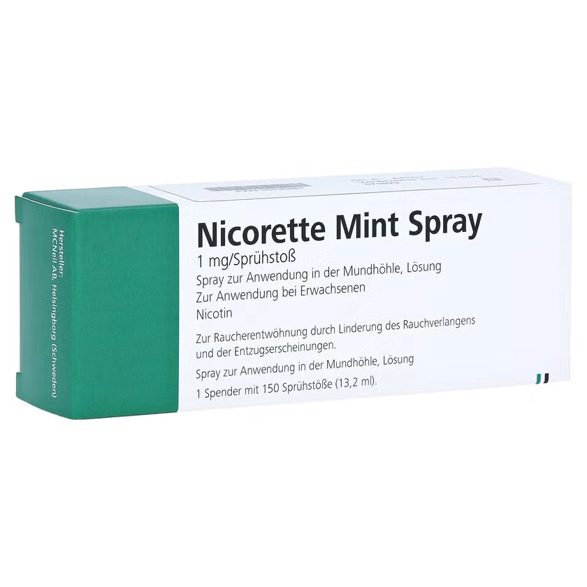 NICORETTE Mint Spray 1 mg/Sprühstoß