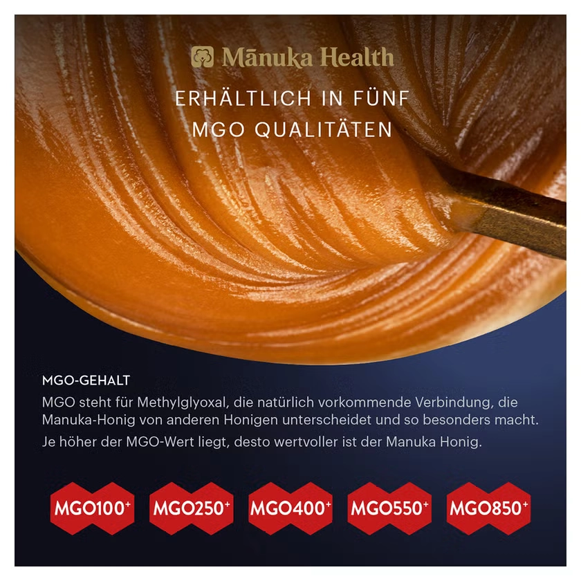 MANUKA HEALTH MGO 400+ Manuka Honig