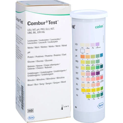 COMBUR 9 Test Teststreifen