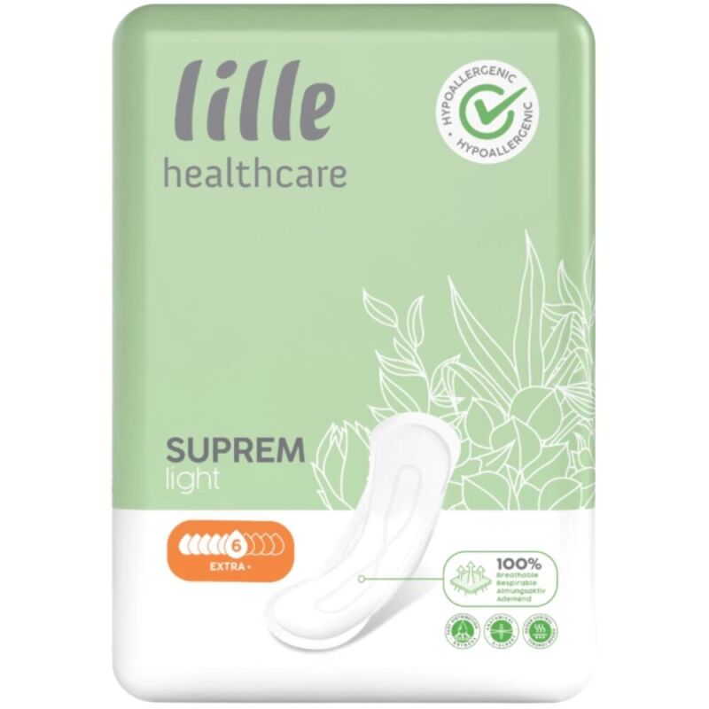 LILLE Suprem Light Inkontinenz Einlagen extra plus