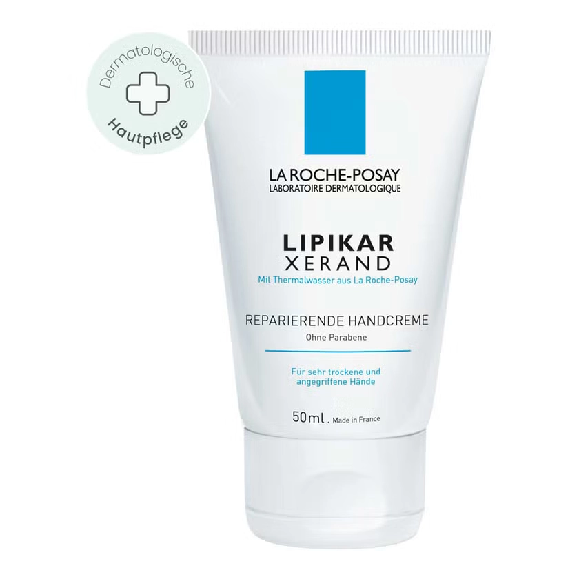 La Roche-Posay Lipikar Xerand Handcreme bei trockenen & rauen Händen (50 ml, zieht sofort ein)