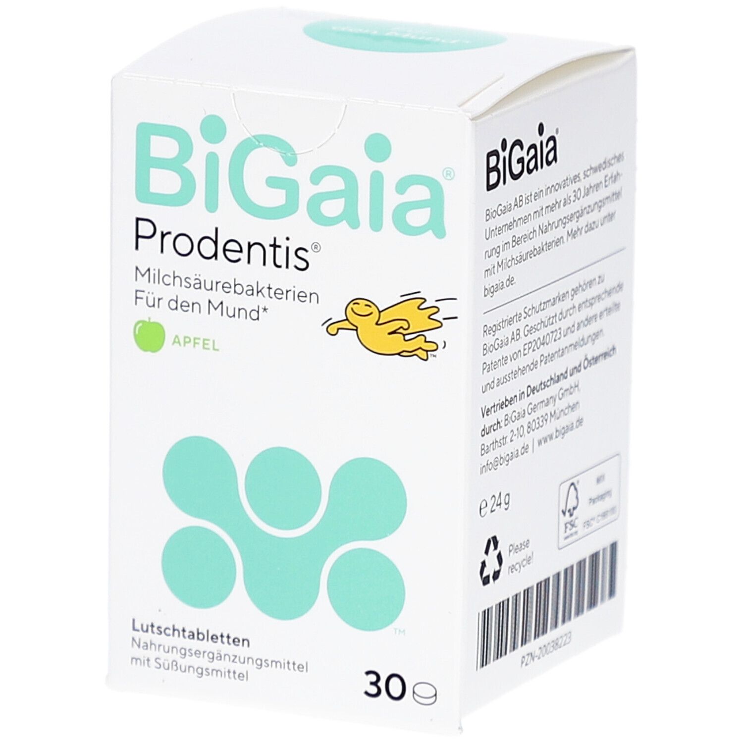 BIGAIA Prodentis Apfel Lutschtabletten