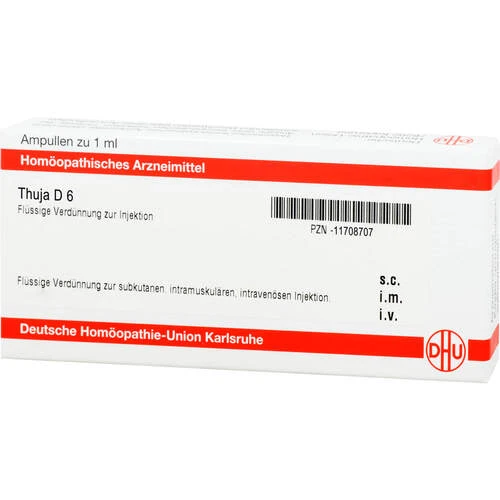 THUJA D 6 Ampullen
