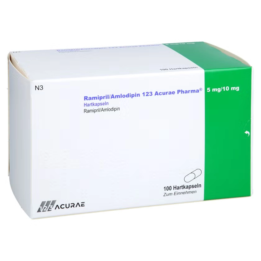 RAMIPRIL/Amlodipin 123 Acurae Pharma 5mg/10mg HKP