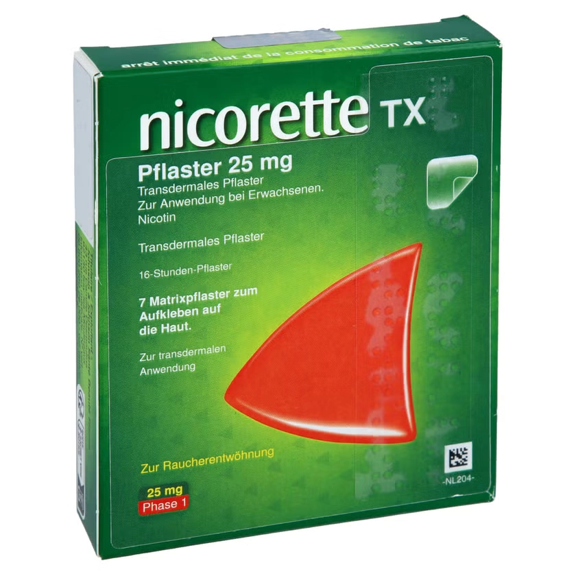 NICORETTE TX Pflaster 25 mg