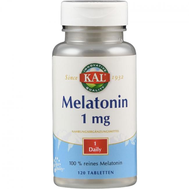 MELATONIN 1 mg KAL Tabletten