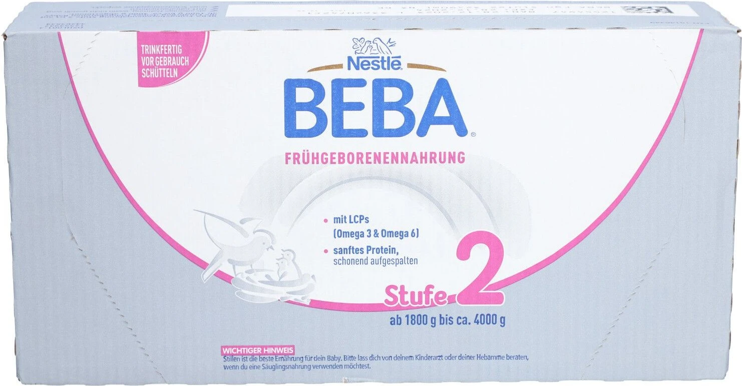 NESTLE BEBA Frühgeborenen Nahrung Stufe 2 flüss.