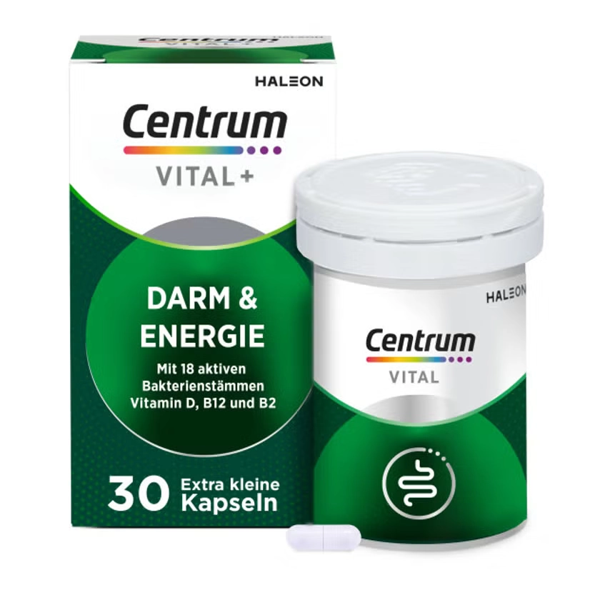 CENTRUM Vital+ Darm & Energie Kapseln
