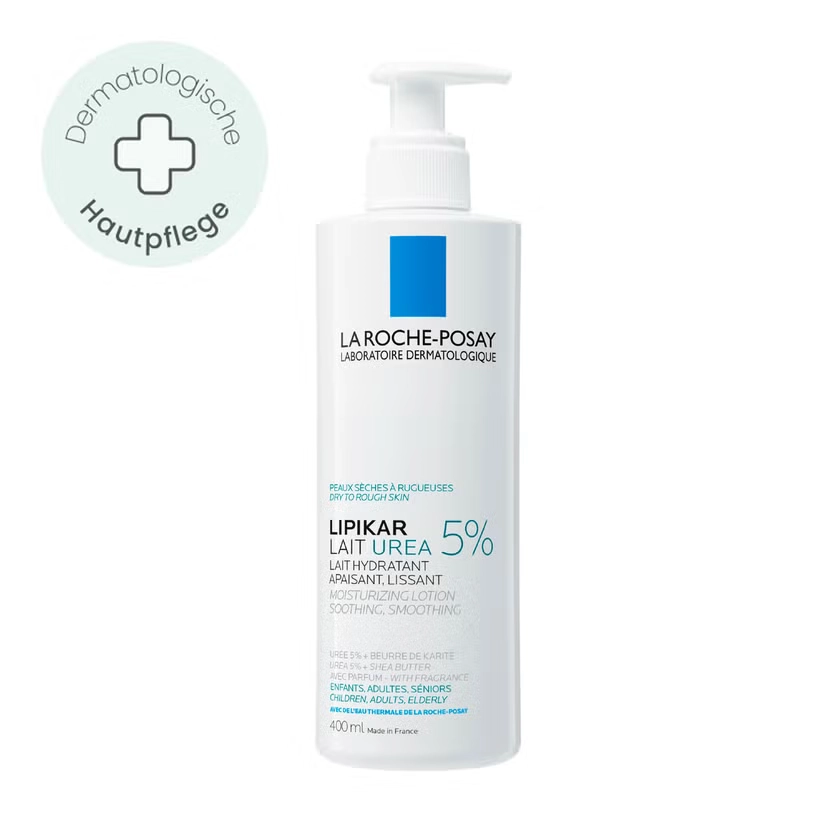 La Roche-Posay Lipikar Lait Urea 5% Bodylotion bei extrem trockener & rauer Haut