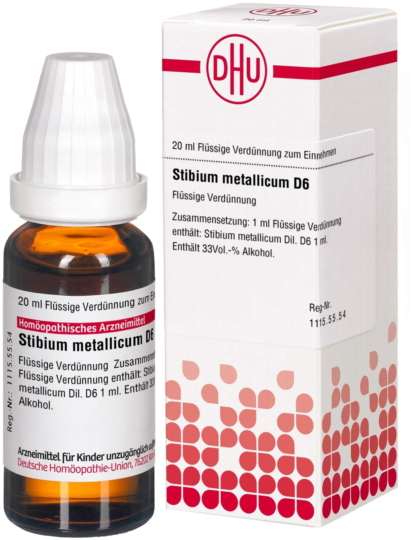 STIBIUM METALLICUM D 6 Dilution