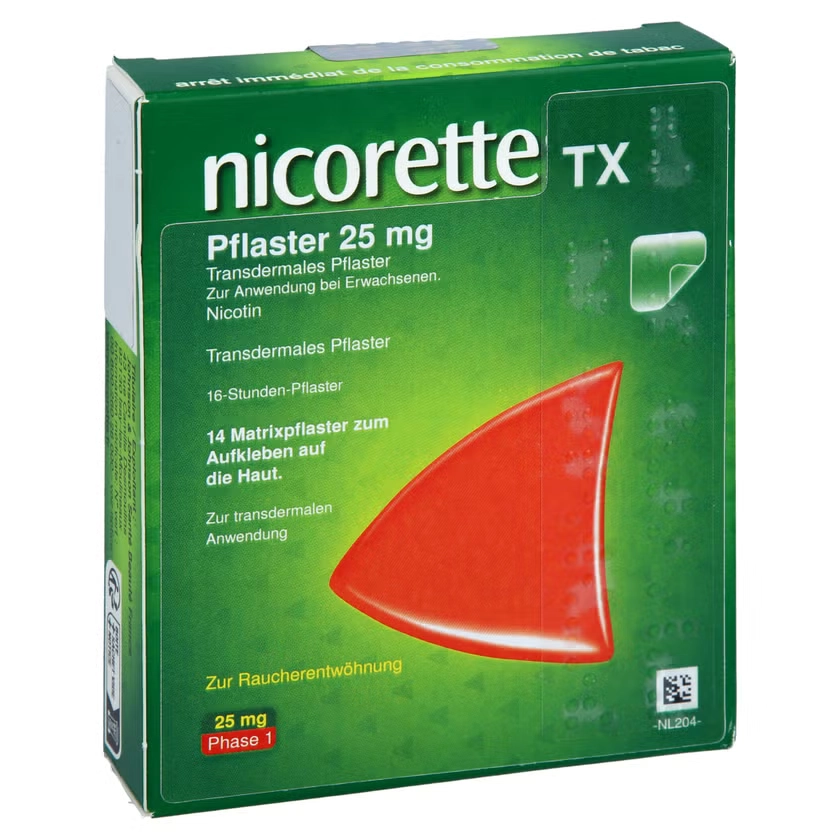 NICORETTE TX Pflaster 25 mg