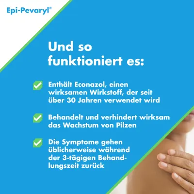 Epi-Pevaryl Behandlungserfolg bei Kleienpilzflechte