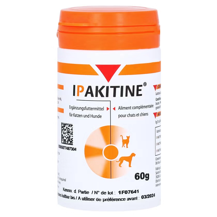 IPAKITINE Ergänzungsfutterm.Pulver f.Hunde/Katzen