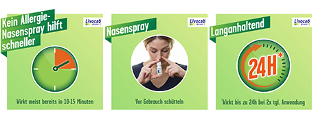 Livocab direkt Levocabastin Wirkung in der Nase