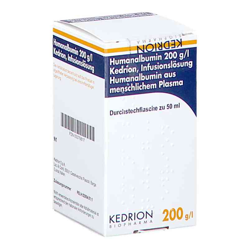 HUMANALBUMIN 200 g/l Kedrio Infusionslösung