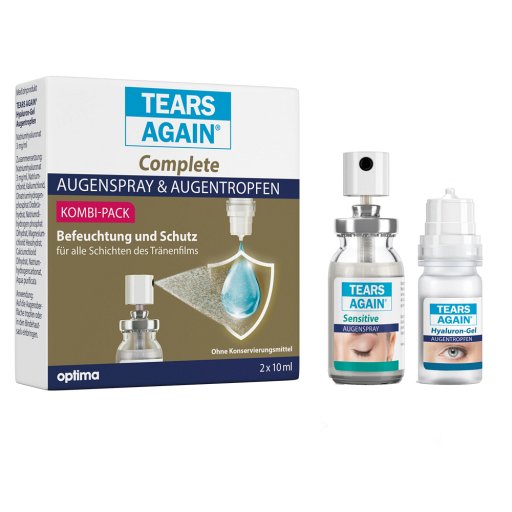 TEARS Again Complete Augenspray & Augentropfen