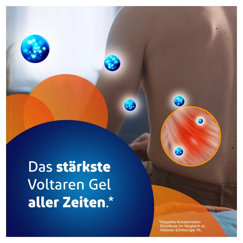 Voltaren® Schmerzgel forte bei akuten Gelenkschmerzen, Rückenschmerzen & Arthrose