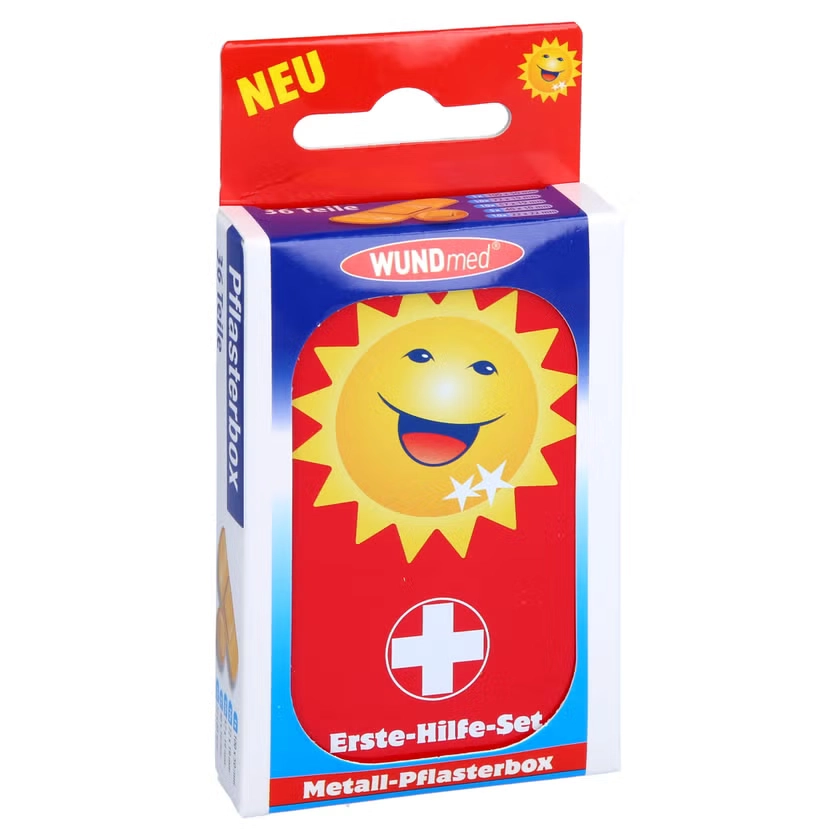 ERSTE HILFE-SET Metall Pflasterbox