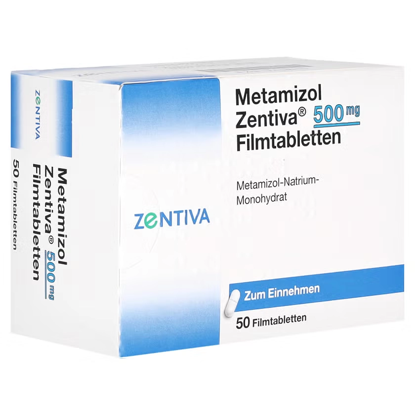METAMIZOL Zentiva 500 mg Filmtabletten